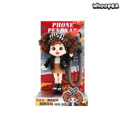 LUOLIFEN DOLL Sweet Girl Plush Phone Pendant Collection