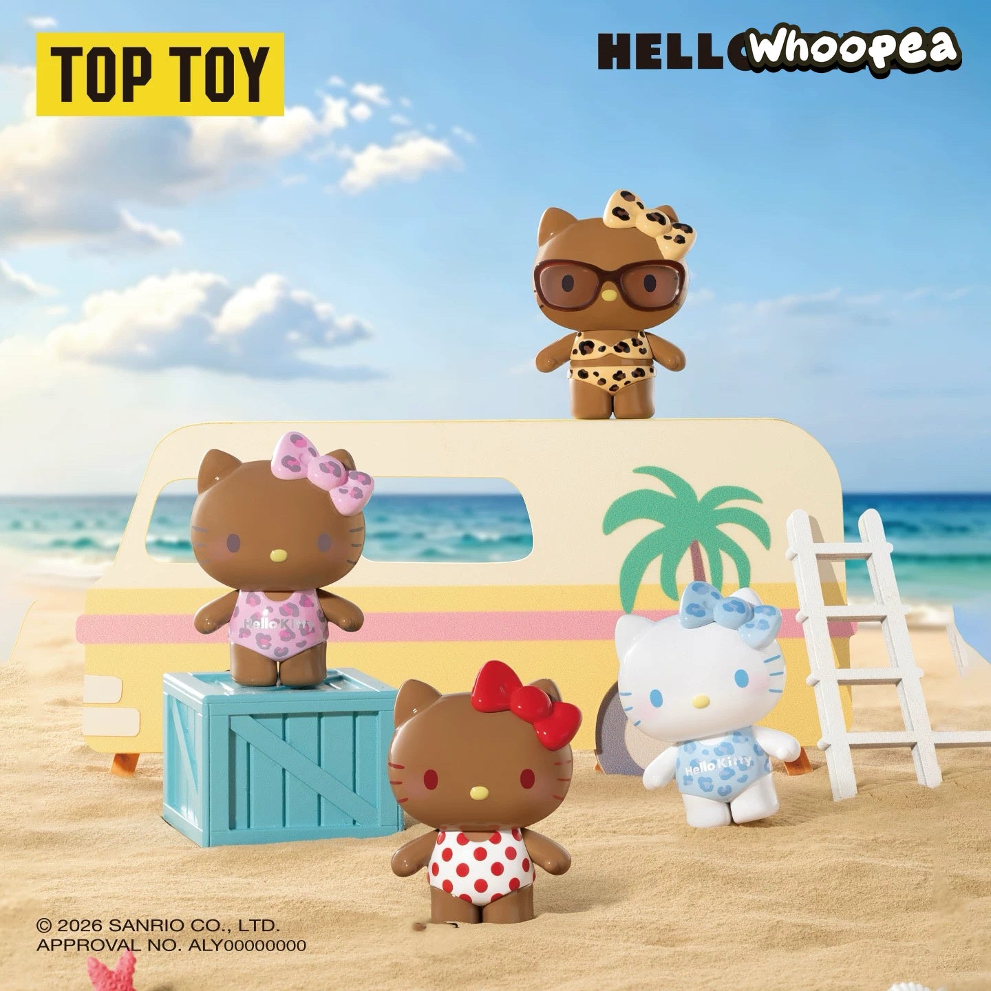 SANRI0 HK Swimsuit Party Series MINI Beans Blind Box