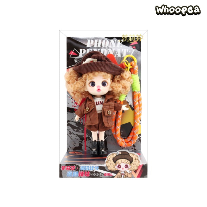 LUOLIFEN DOLL Sweet Girl Plush Phone Pendant Collection
