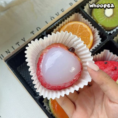 Realistic Fruit Soft Taba Squishy Collection- Sensory Fidget Toy
