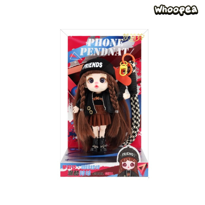 LUOLIFEN DOLL Sweet Girl Plush Phone Pendant Collection