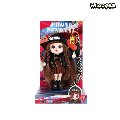 LUOLIFEN DOLL Sweet Girl Plush Phone Pendant Collection