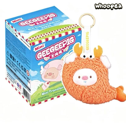 Mini GEEGEEPIG Mini Transformation Show Plush Pendant Blind Box
