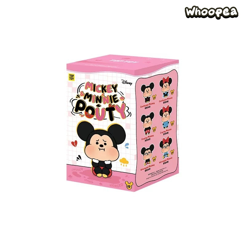 DSN Mickey Minnie Pouty Series Plush Pendant Blind Box