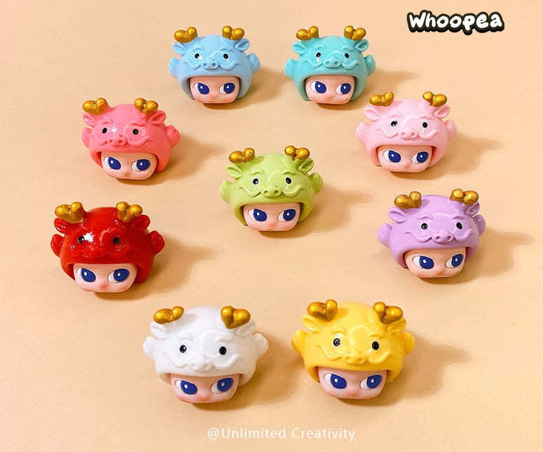 Side Eye Dragon Boy Collection, Mini Figures, 9 colors
