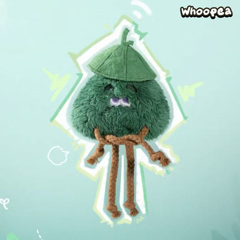 Fluffy Puff Ball Fluffy Weather Bureau Series Plush Bag Charm Blind Box