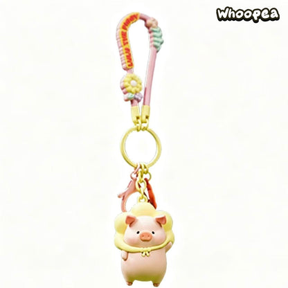 LuLu the Piggy Flower World Series Keychain Bag
