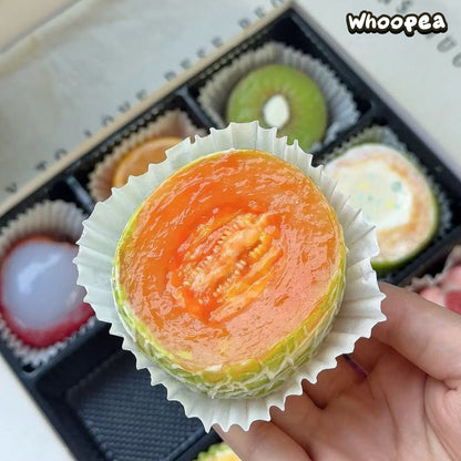 Realistic Fruit Soft Taba Squishy Collection- Sensory Fidget Toy