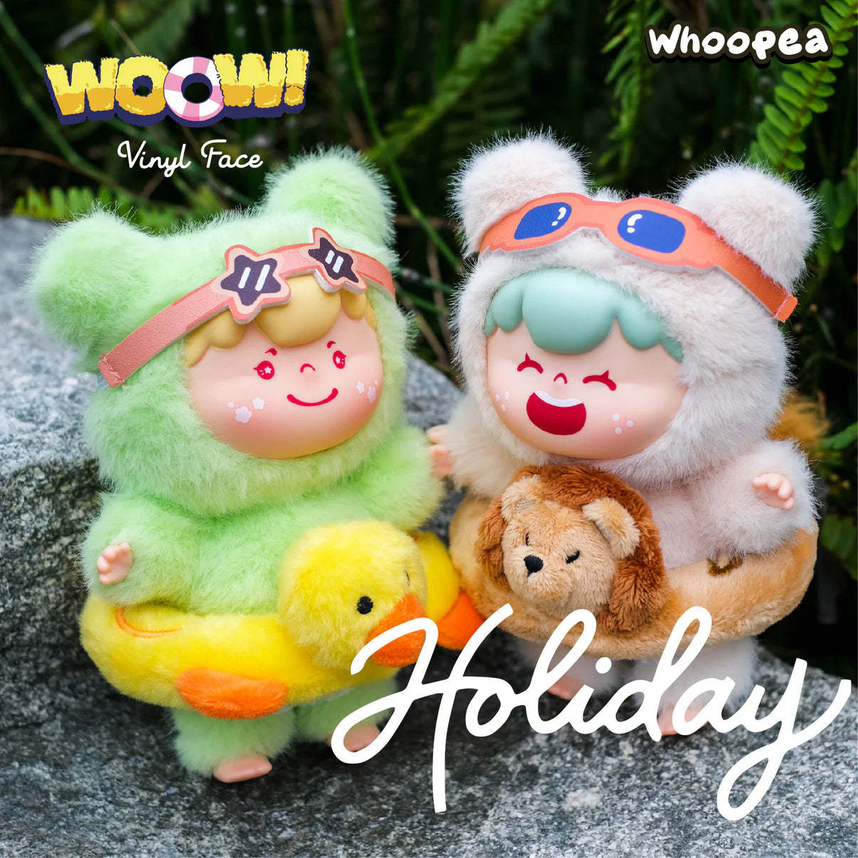 WOOW Happy Holiday Series Vinyl Plush Dolls, Blind Box – WHOOPEA WOOW Happy Holiday Series Vinyl Plush Dolls, Blind Box – WHOOPEA