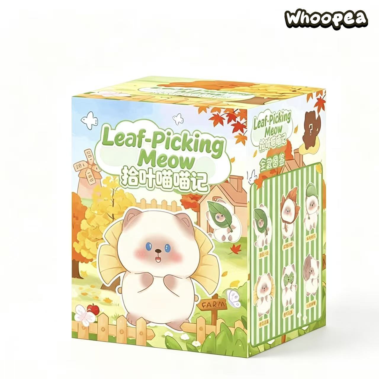 Leaf Picking Meow Journal Series Figure Blind Box