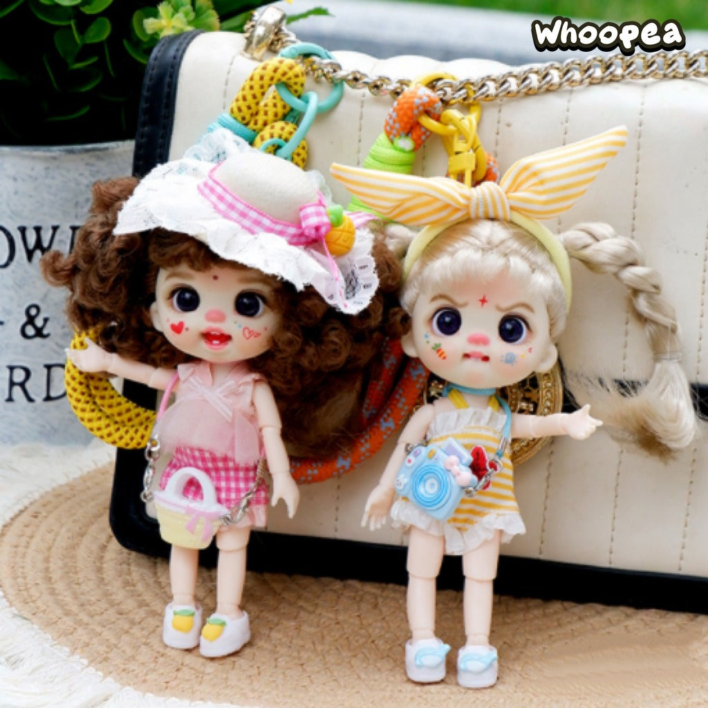 LUOLIFEN DOLL Sweet Girl Plush Phone Pendant Collection