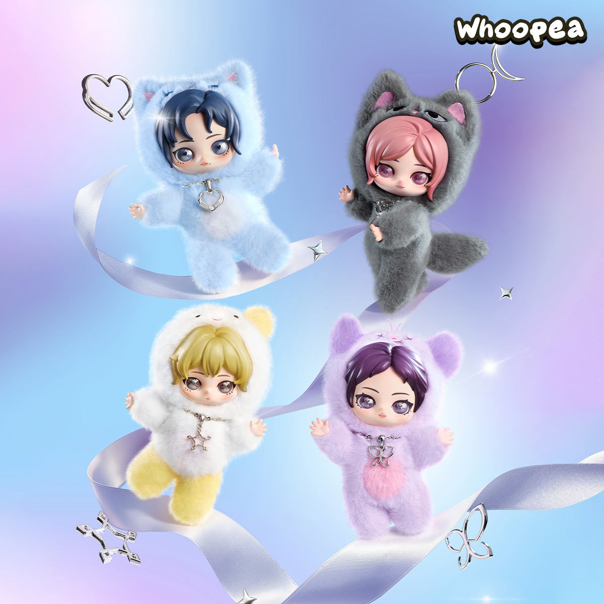 POP MART aespa Fluffy Club Series Vinyl Plush Doll Pendant – WHOOPEA