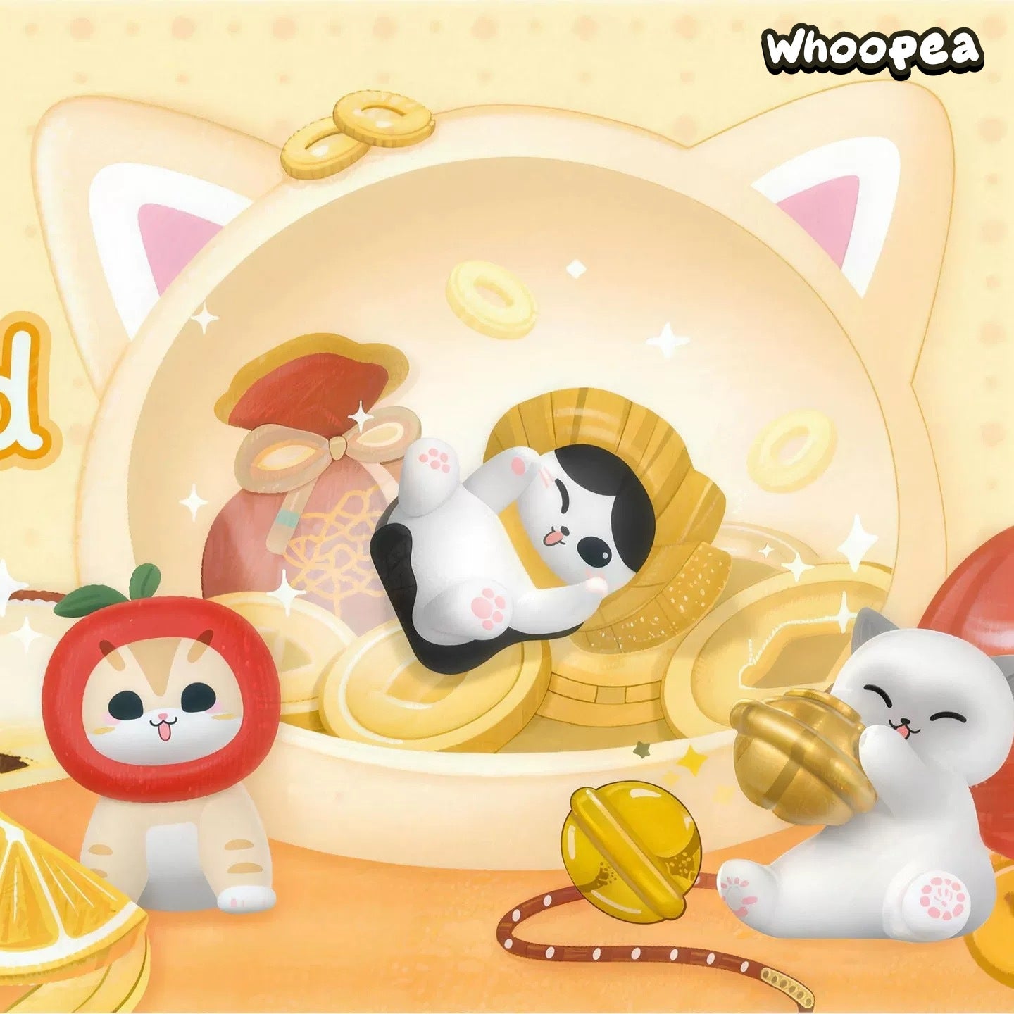 Mofusand Fortune Cat Series Mini Figure Blind Box (PRE-ORDER)