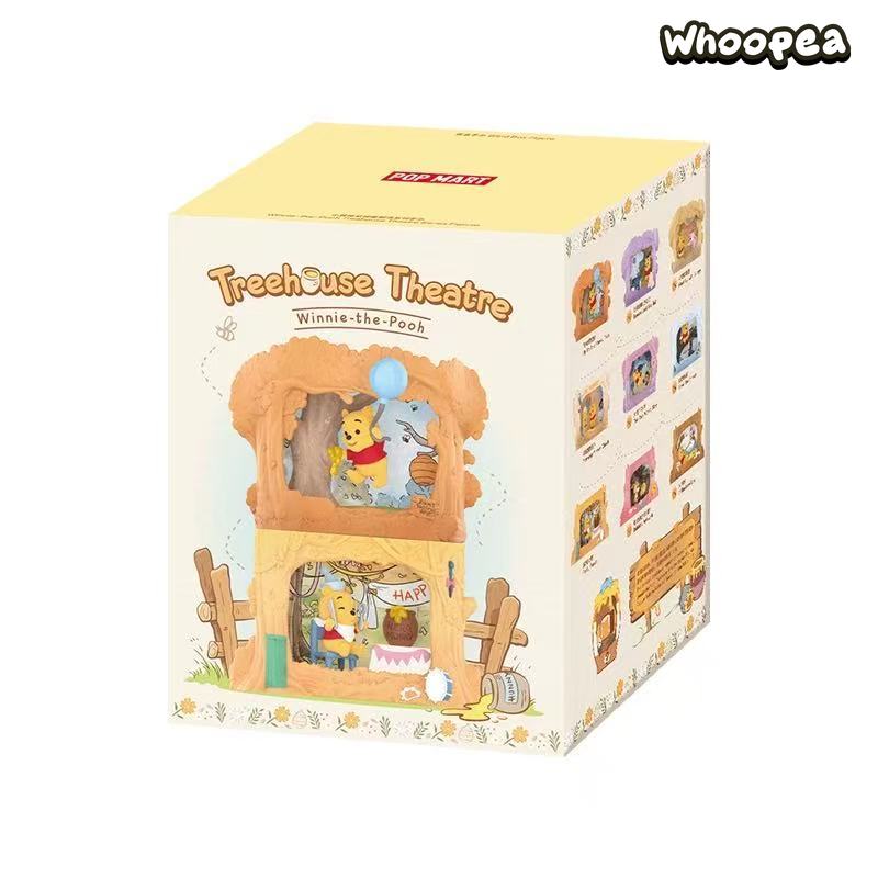 POP MART DSN Winnie the Pooh Treehouse Theatre Series Figure Blind