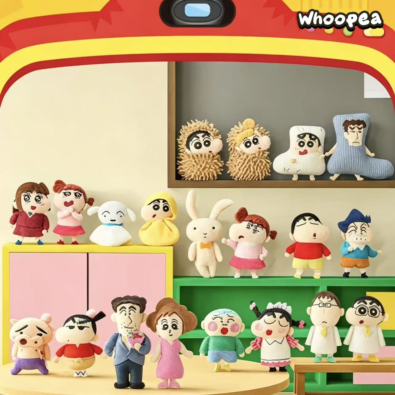 Crayon Shin-chan Weird Series Plush Magnet Blind Box