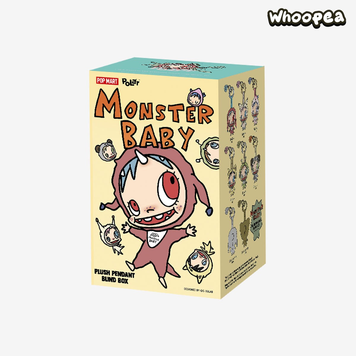POP MART POLAR Monster Baby Collection Series Plush Pendant V1