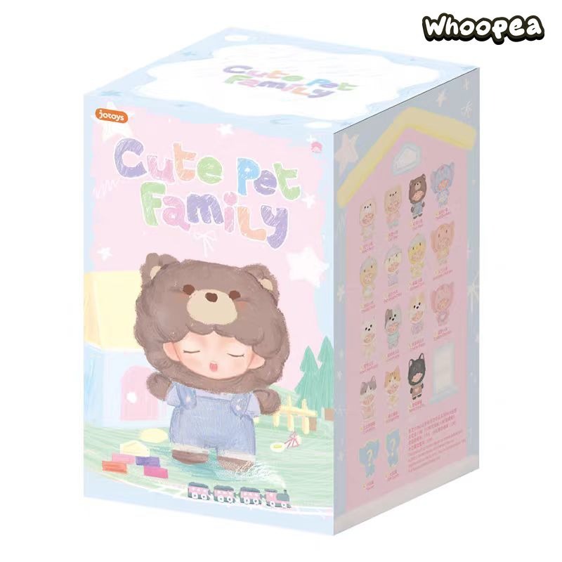 YUMO Cute Pet Family Series Mini Figures, Blind Box