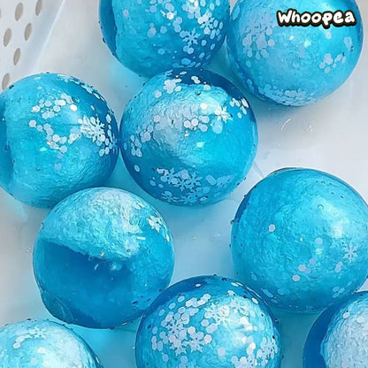 Handmade Snow Sound Crispy Crunchy Squishy Ball  - Sensory Fidget Toy