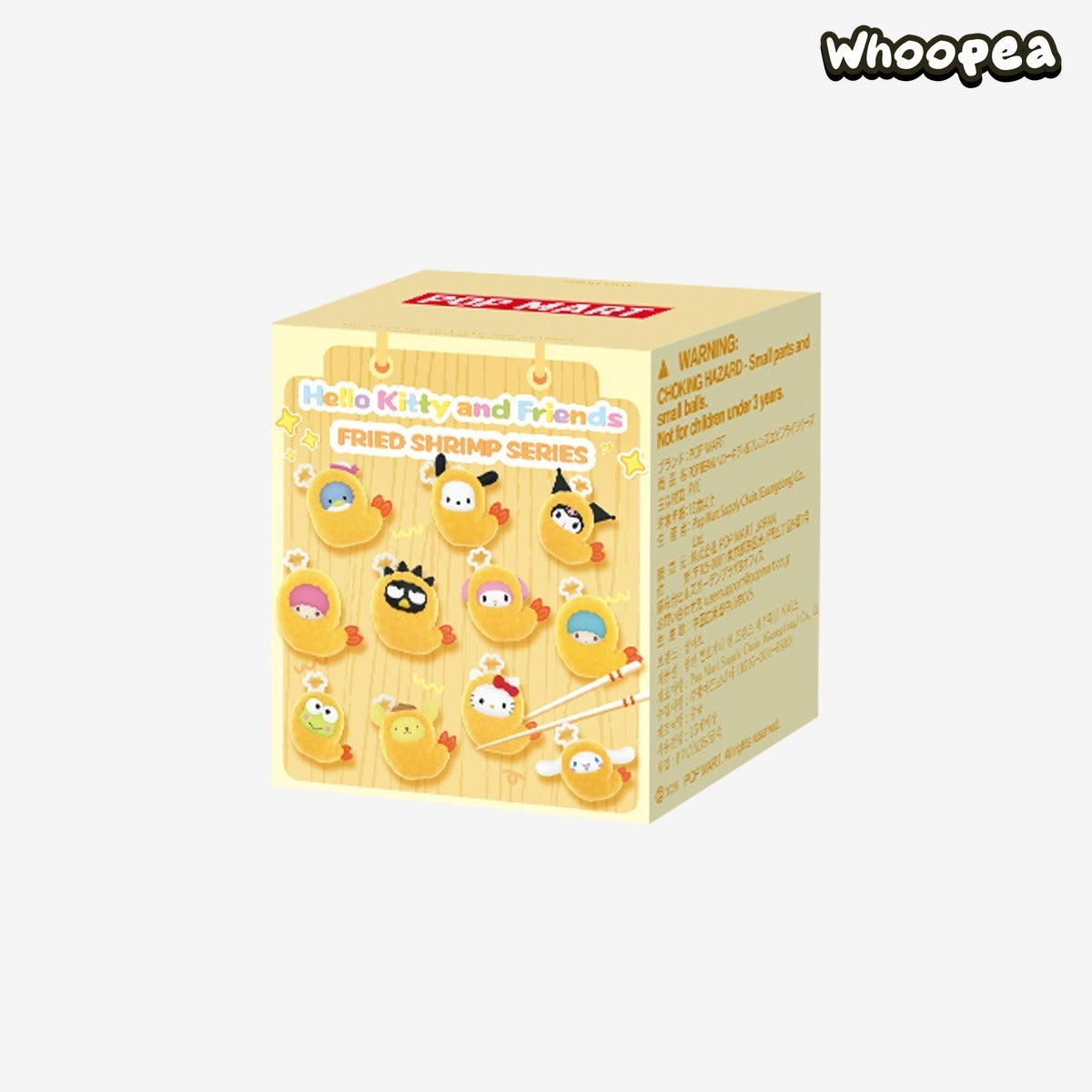 POP MART POP BEAN HK and Friends Fried Shrimp Series Mini Figure Blind Box (PRE-ORDER)