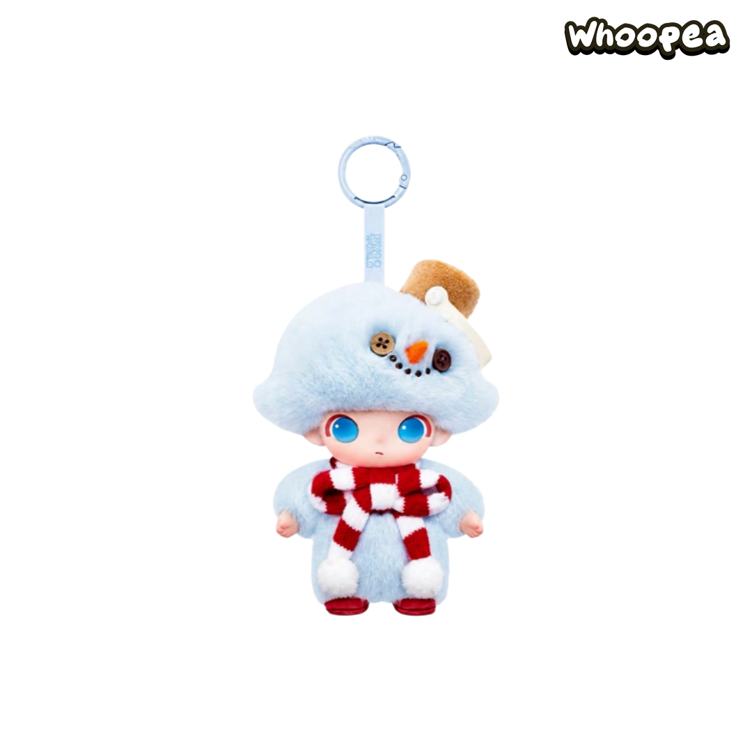 POP MART DIMOO Snowman Series Vinyl Plush Hanging Card