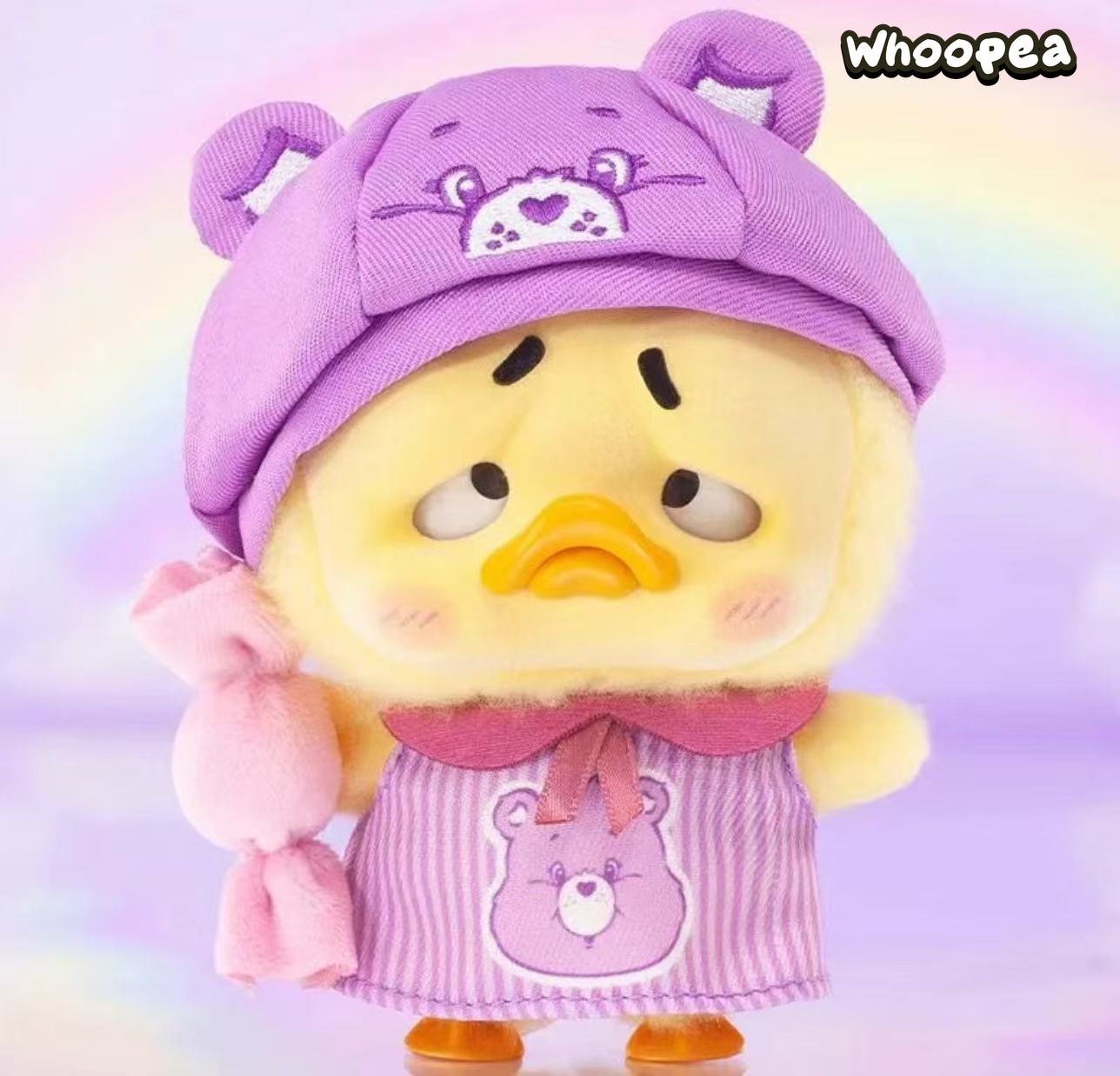 Carebears x UpsetDuck Be Rainbow Duck シリーズ ぬいぐるみ