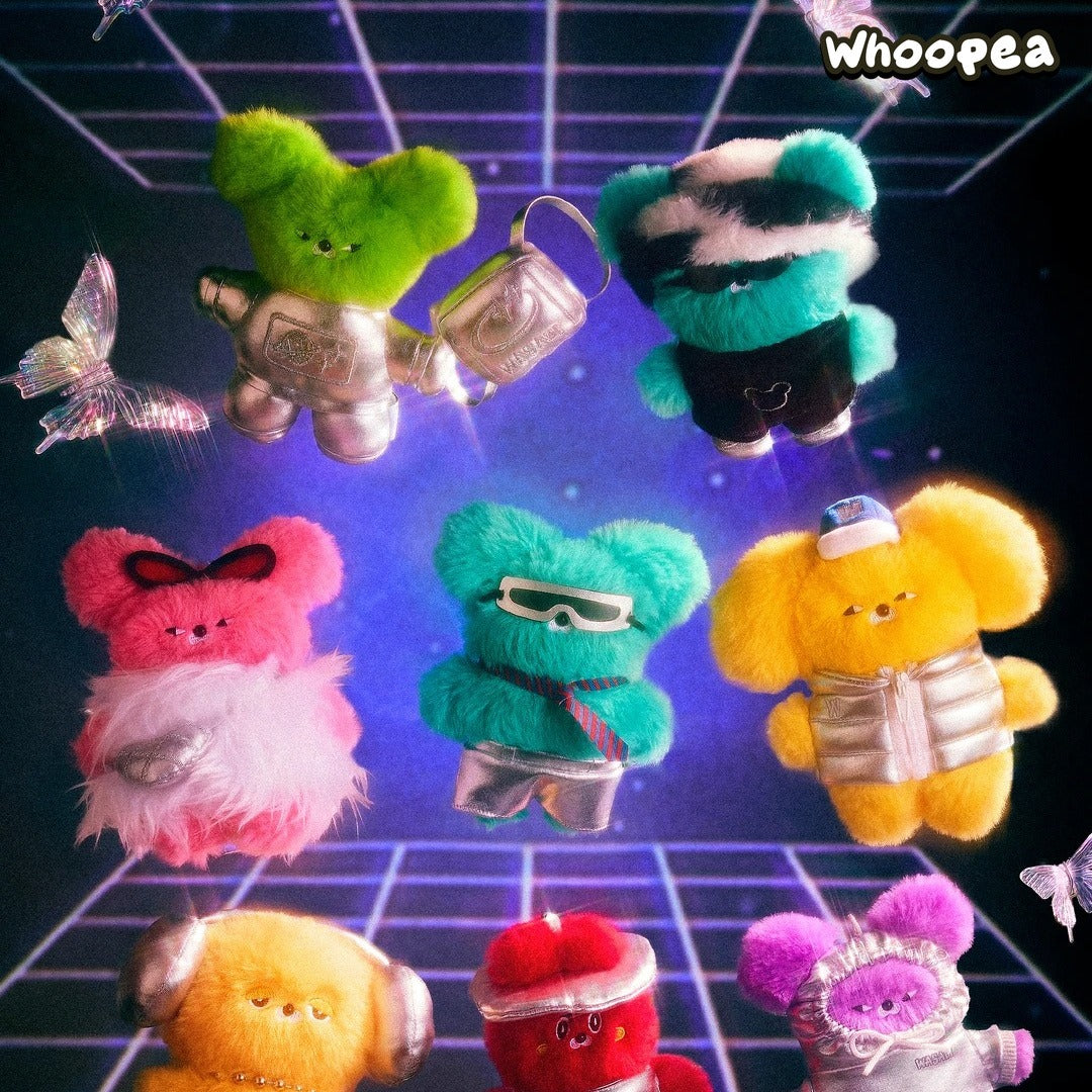 Wasabi Bear B3K Retro Future Series Plush Pendant Blind Box