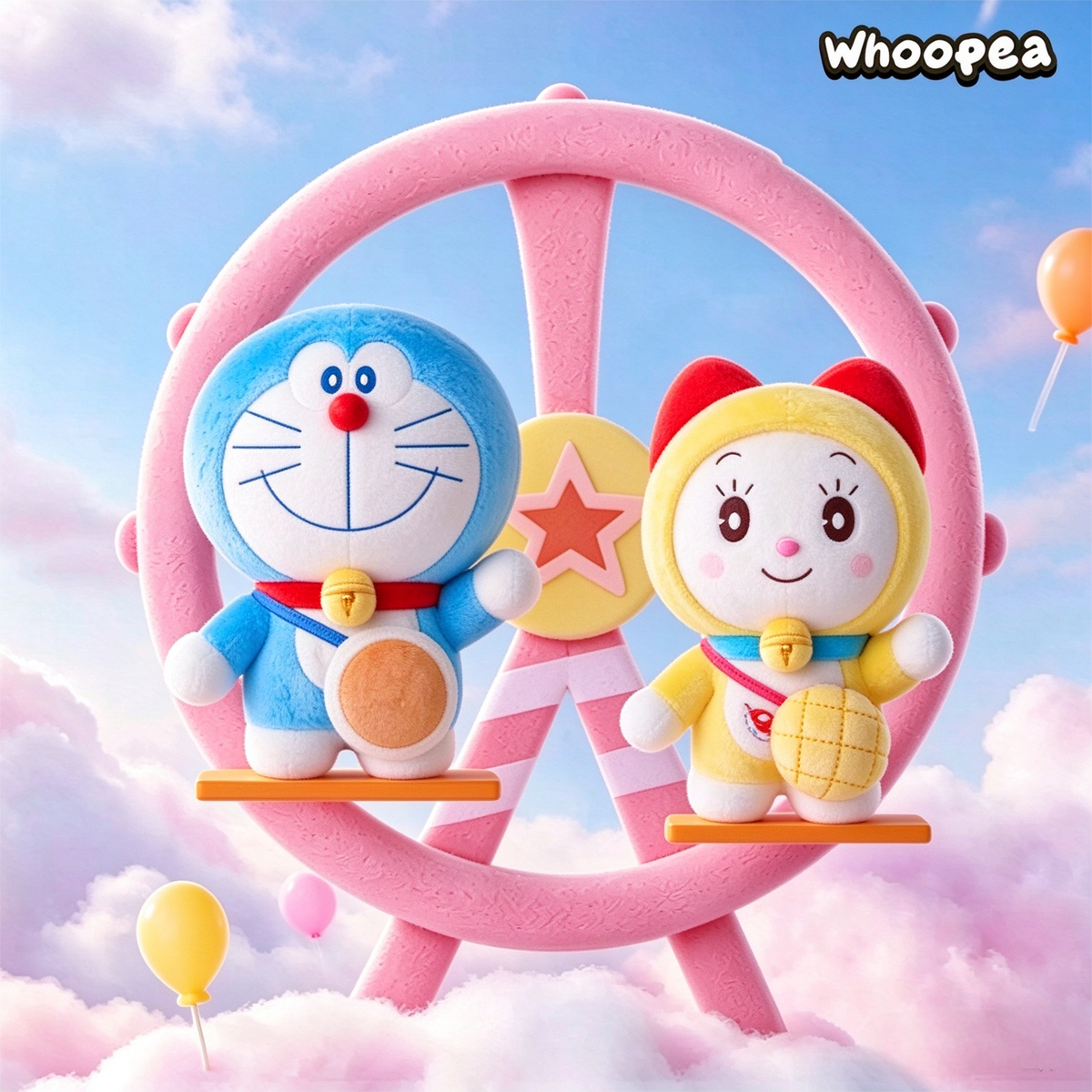 Doraemon Dorami Mellow Series Plush Pendant Blind Box