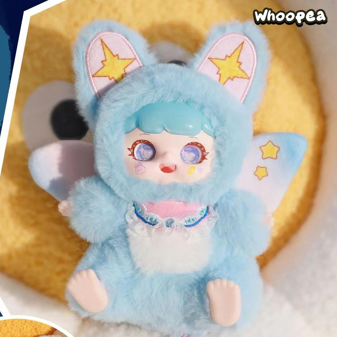 ManChao Naughty Baby Playful Kid Fantasy Elf Series Plush Doll, Blind Box