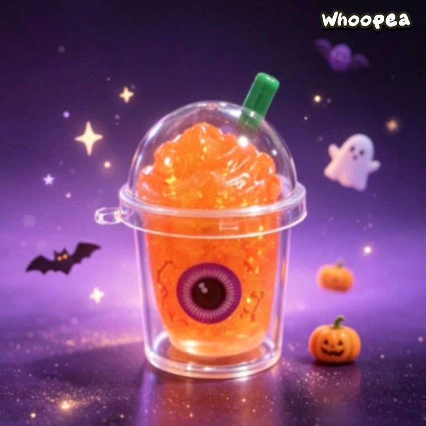 Halloween Mini Glitter Cup TPR Squishy - Sensory Fidget Toy