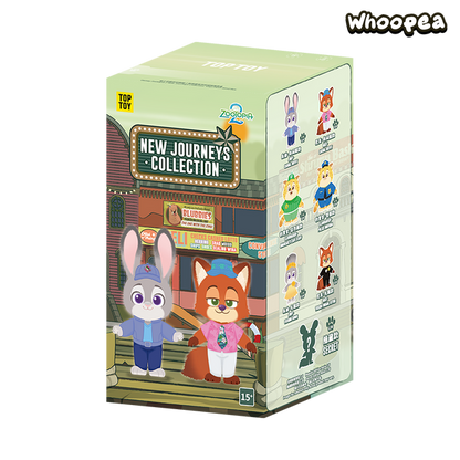 ZOOTOPIA 2 New Journey Series Plush Keychain Blind Box