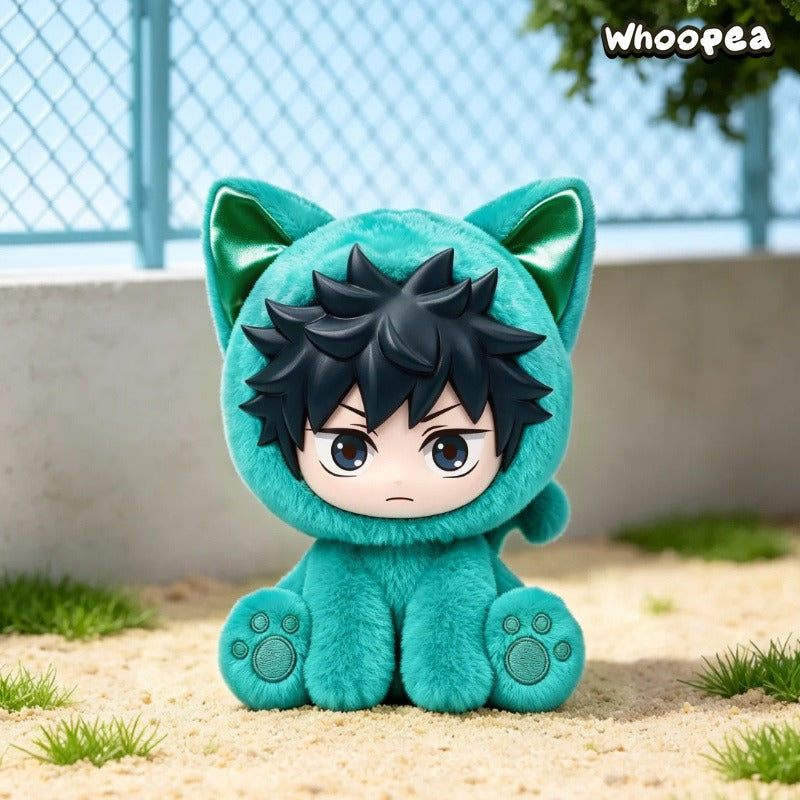 Jujutsu Kaisen Sitting Cat Party Series Plush Pendant Blind Box