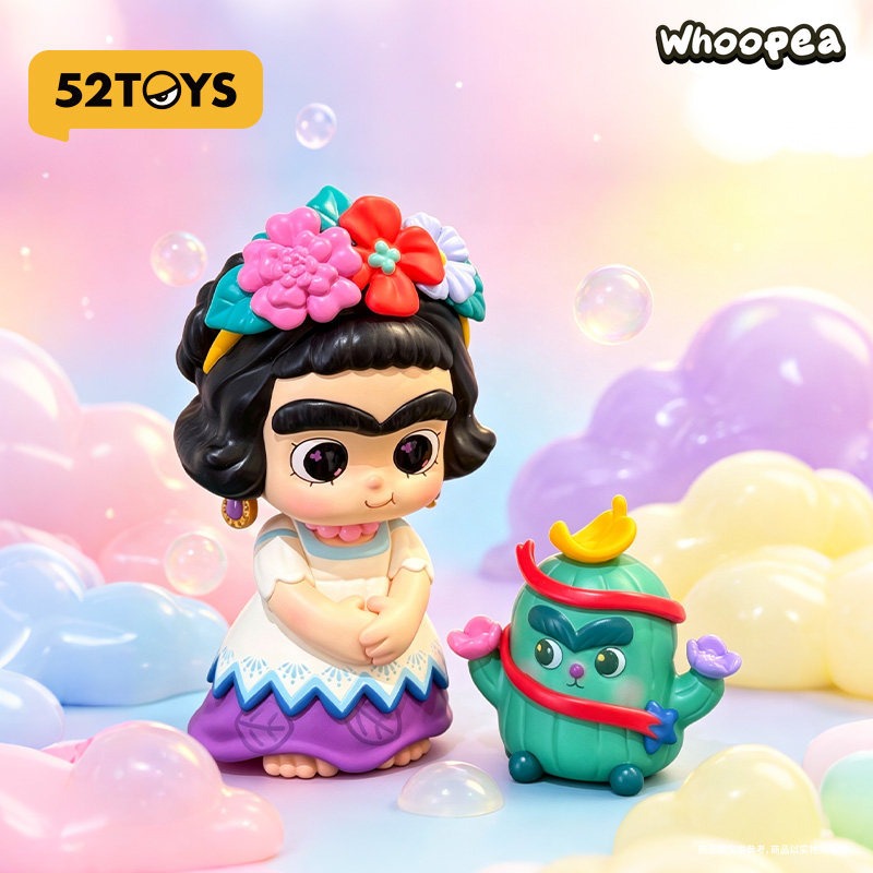 CiciLu × Frida Kahlo Endless Flower Series Figure Hanging Card (PRE-ORDER)