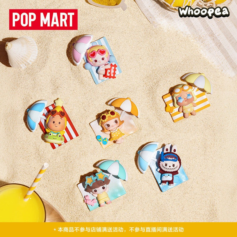 POP MART POP BEAN Island Vacation Series Refrigerator Magnet Blind Box (PRE-ORDER)