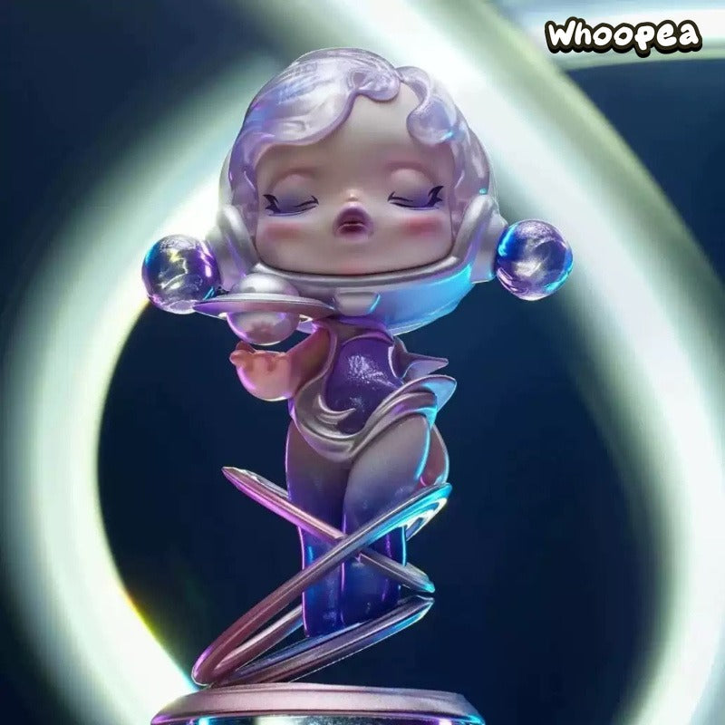POP MART SKULLPANDA × HUAWEI Collab Flowing Light with Sound Series Figurine, China Exclusive