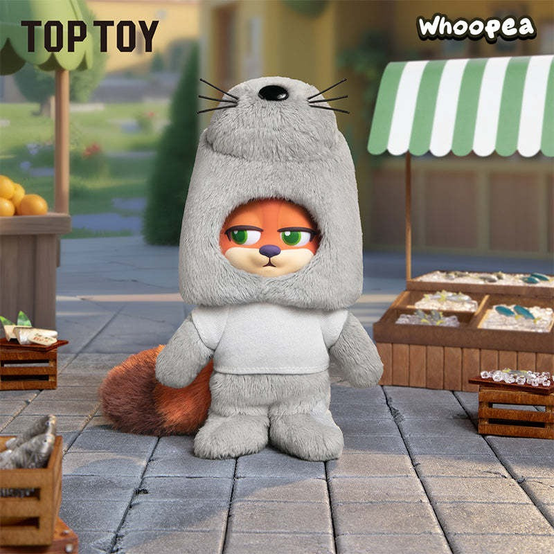 ZOOTOPIA 2 NICK and JUDY Best Undercover Keychain Plush Series Figure Blind Box