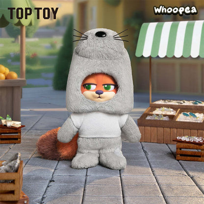 ZOOTOPIA 2 NICK and JUDY Best Undercover Keychain Plush Series Figure Blind Box