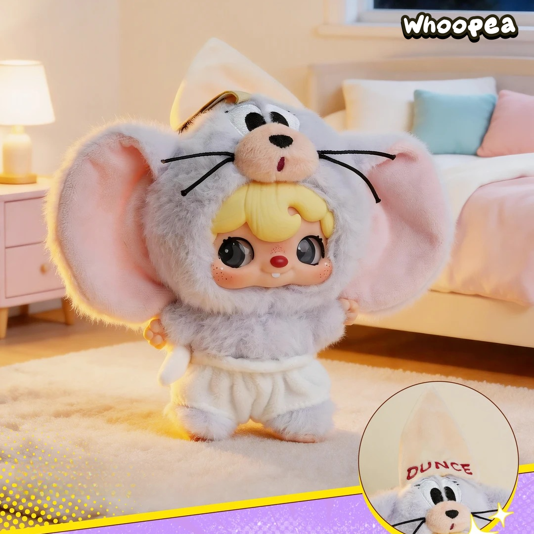 POUKAPOUKA × Tom and Jerry Glad to Have You Series Vinyl Plush Pendant Blind Box (PRE-ORDER)