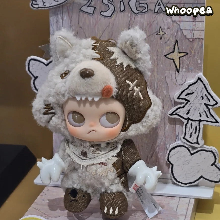 POP MART Zsiga Just A Little Courage Series Vinyl Plush Pendant Blind Box, Thailand Exclusive (PRE-ORDER)