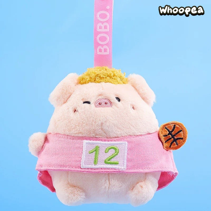Bobo Pig Games Happy Sports Series Plush Pendant Blind Box