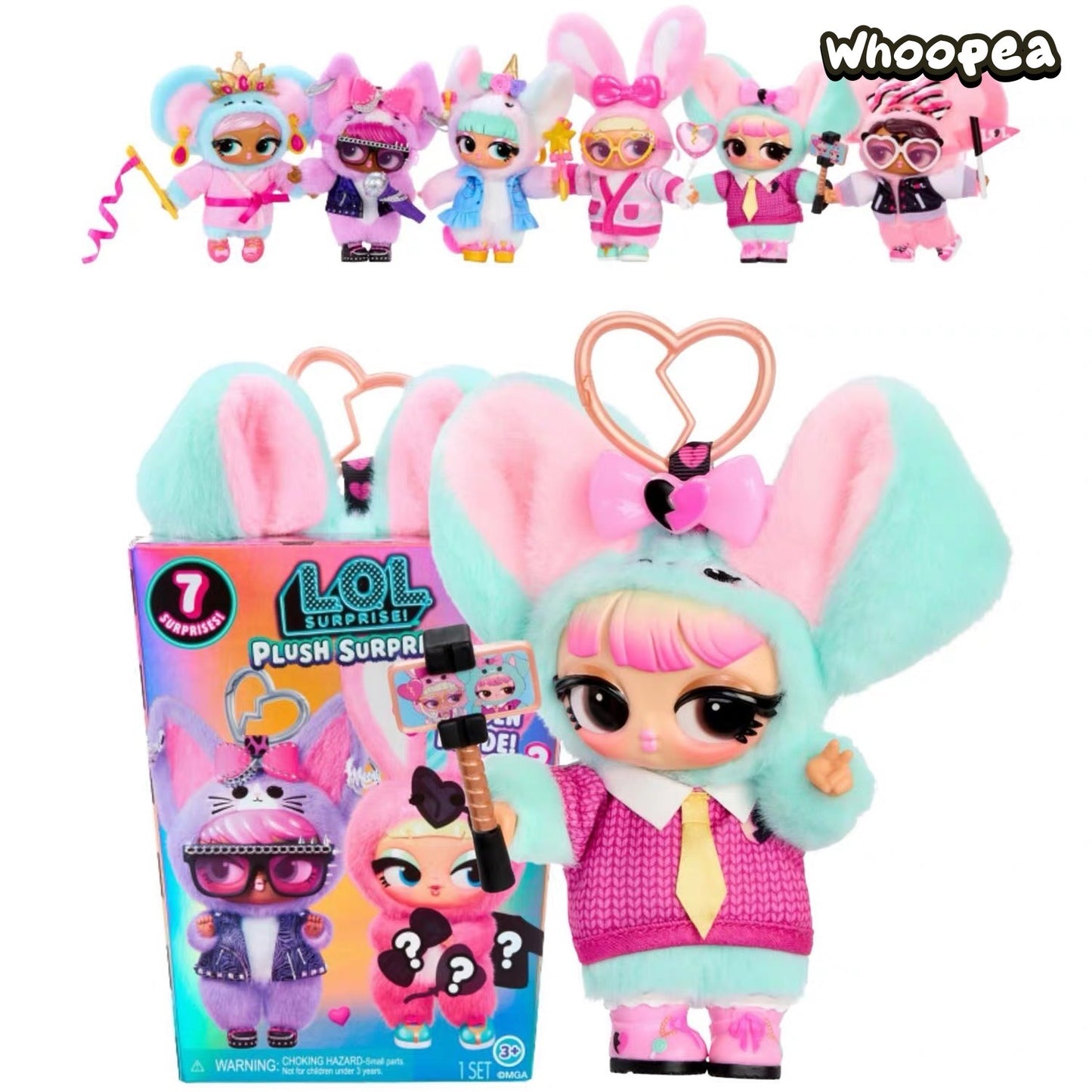 MGA L.O.L. Surprise Plush Surprise Pendant Blind Box (PRE-ORDER)