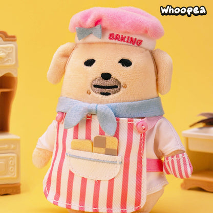 Nudaeng Baking Chef Dog Series Plush Pendant