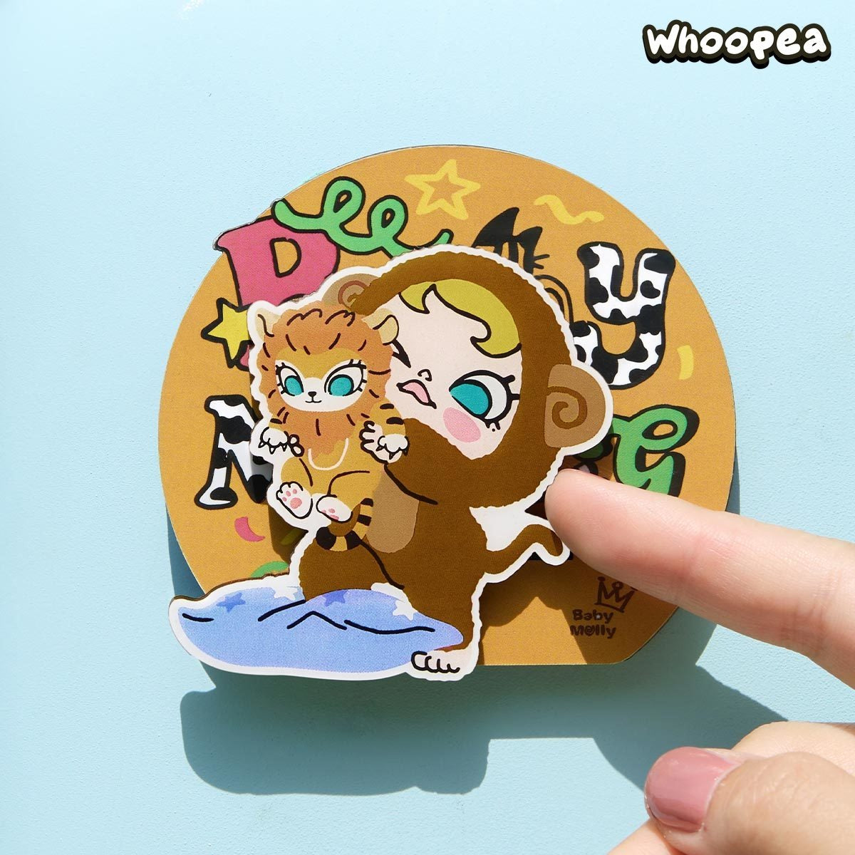 その他 baby molly fridge magnet blind box Baby Molly When I Was Three Series Fridge Magnet Toys – Hahatoys
