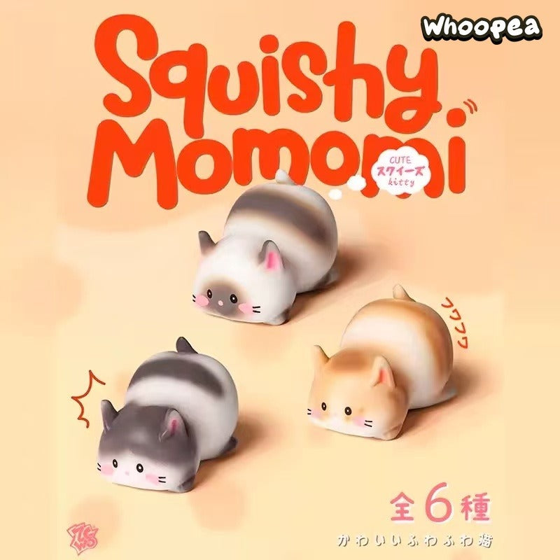 Squishy Momomi Cute Kitty Series Figures, Blind Box – WHOOPEA