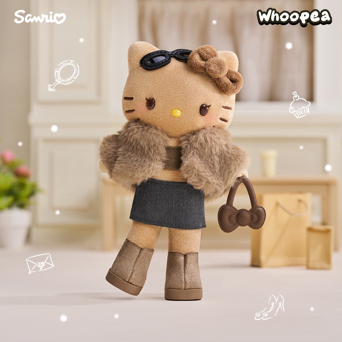 SANRI0 HK Modern Holiday Series Plush Charm Collection