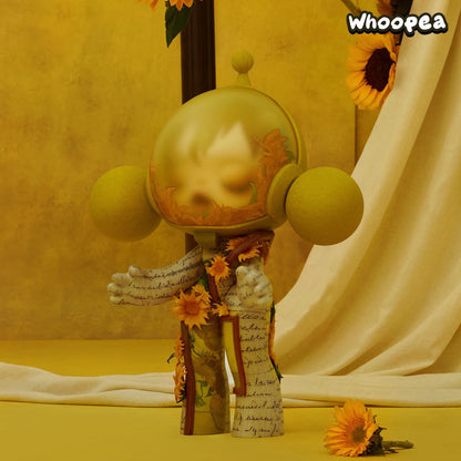 MEGA α SKULLPANDA 400% & 1000% Van Gogh Museum Sunflowers