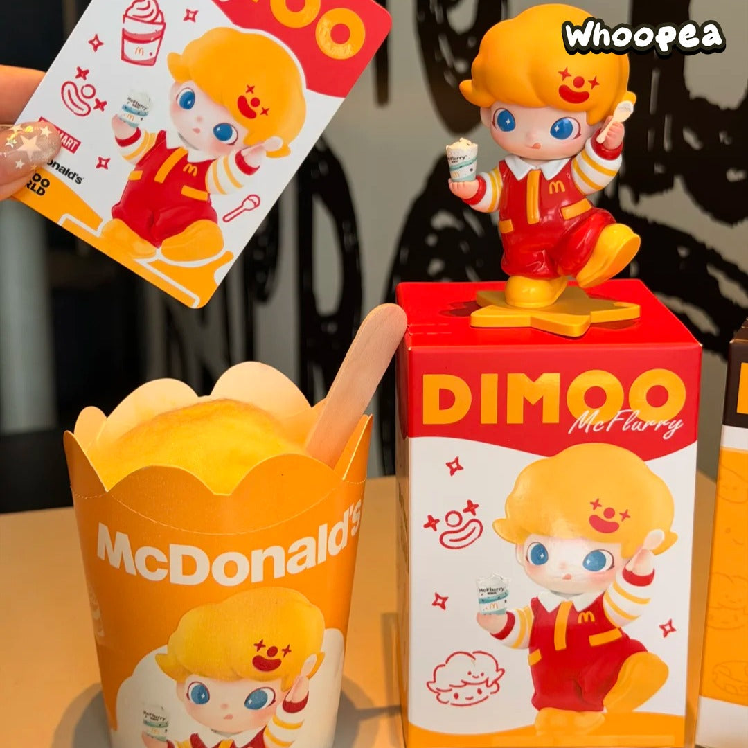 DIMOO × マクドナルド コラボレーションシリーズ Unboxing DIMOO x McDonald's Collaboration Toys | TikTok