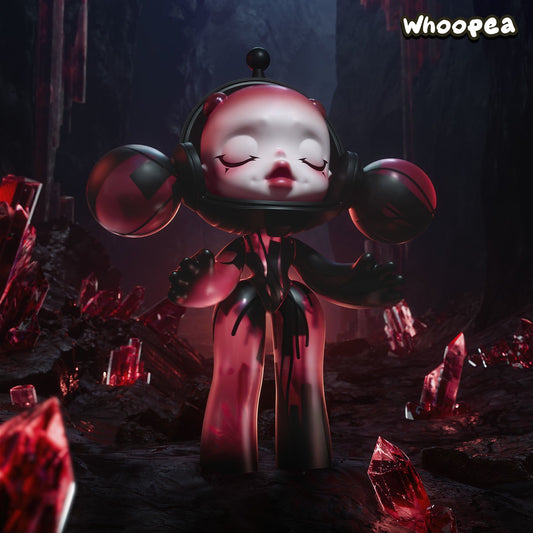 MEGA α SKULLPANDA 400% Red Crystal (PRE-ORDER)