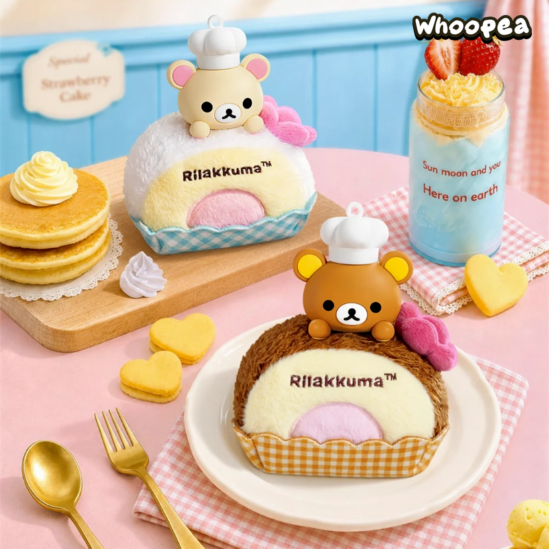 Rilakkuma Cafe Series Baking Scented Plush Charm Blind Box