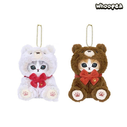 Mofusand Teddy Bear Nyan Series Plush Pendant