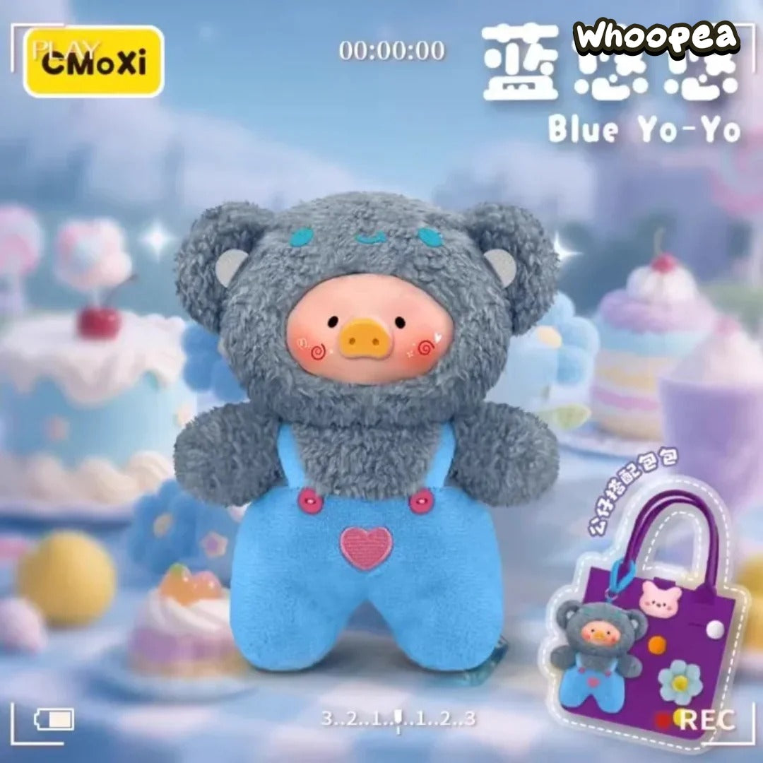 Rainbow Pig V1 400% Plush Dolls, Blind Box